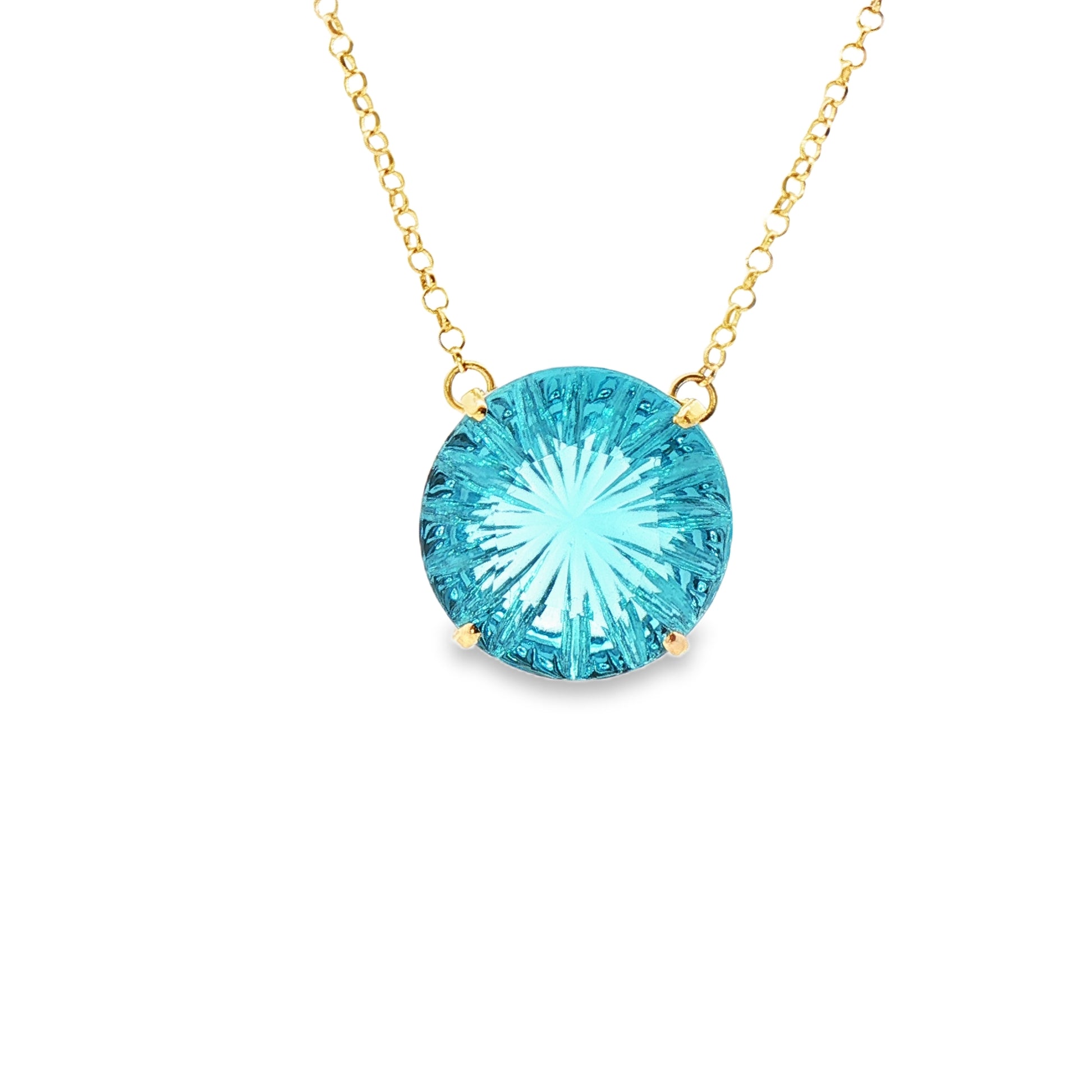 Swiss Topaz Pendant necklace